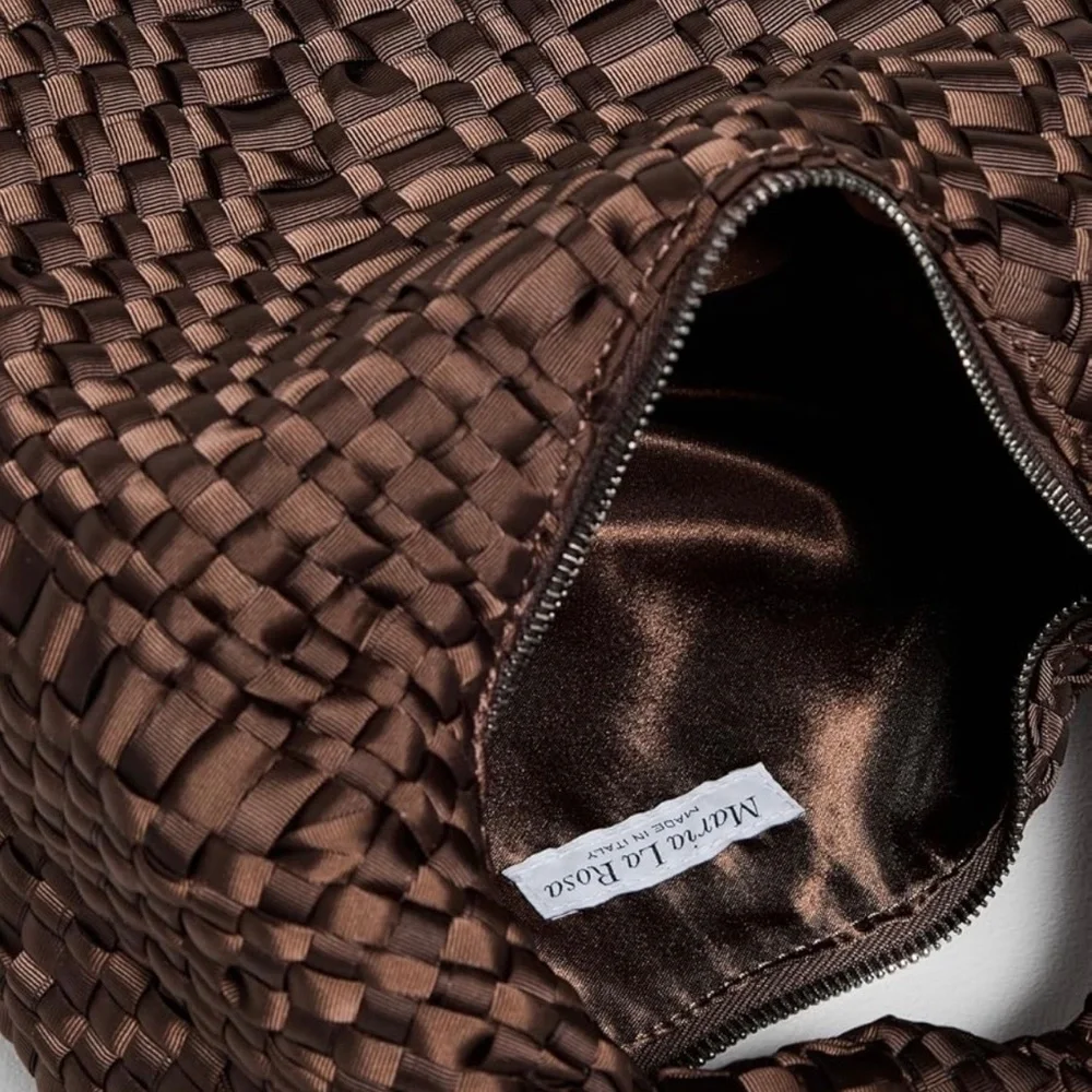 MARIA LA ROSA Mini Datolite Dark Brown Bag - Picture 9 of 13
